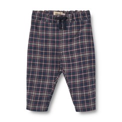 Wheat trousers Gustav lined - Navy check